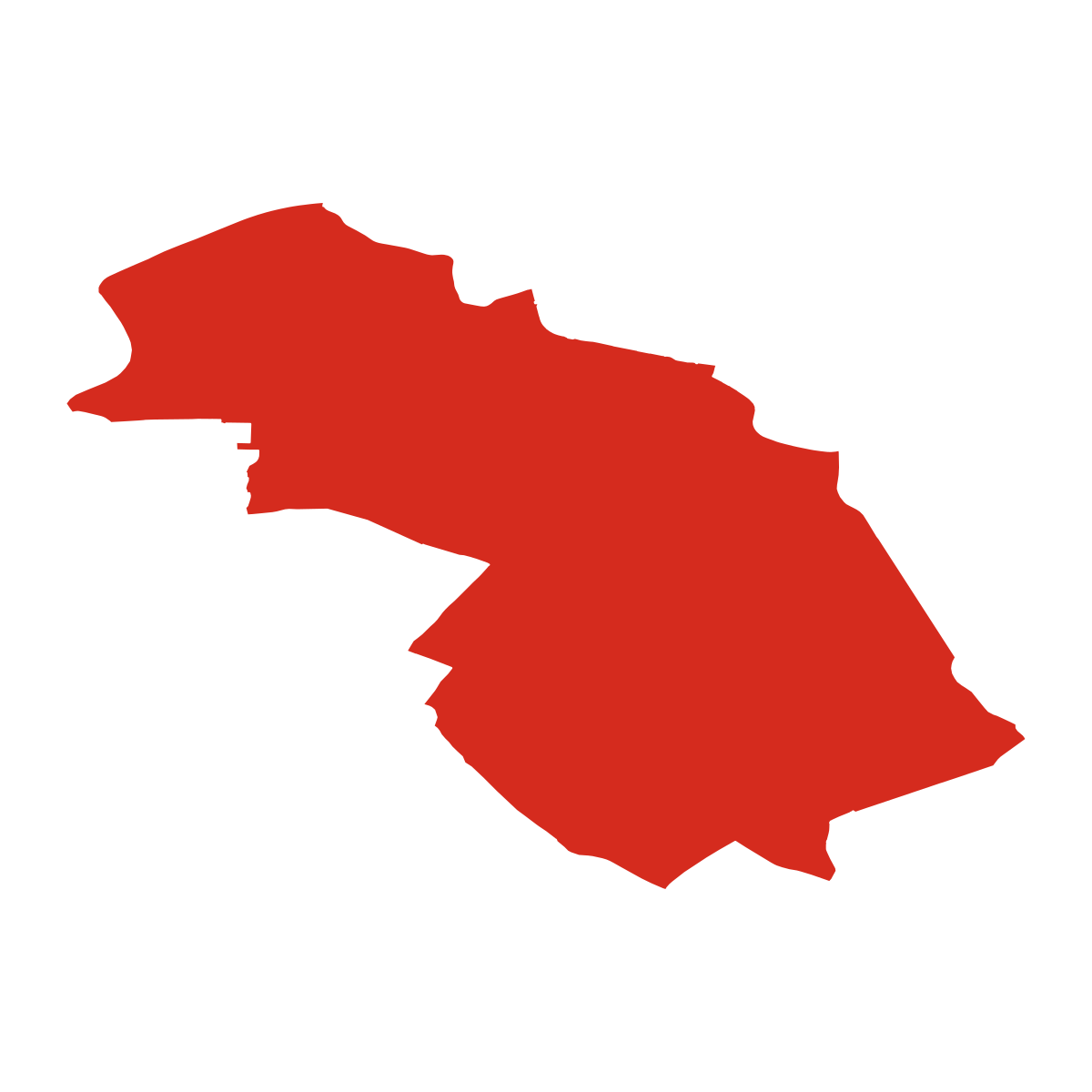 Kunovice boundary map