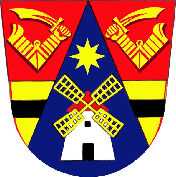 Coat of arms of Kuželov, South Moravian Region
