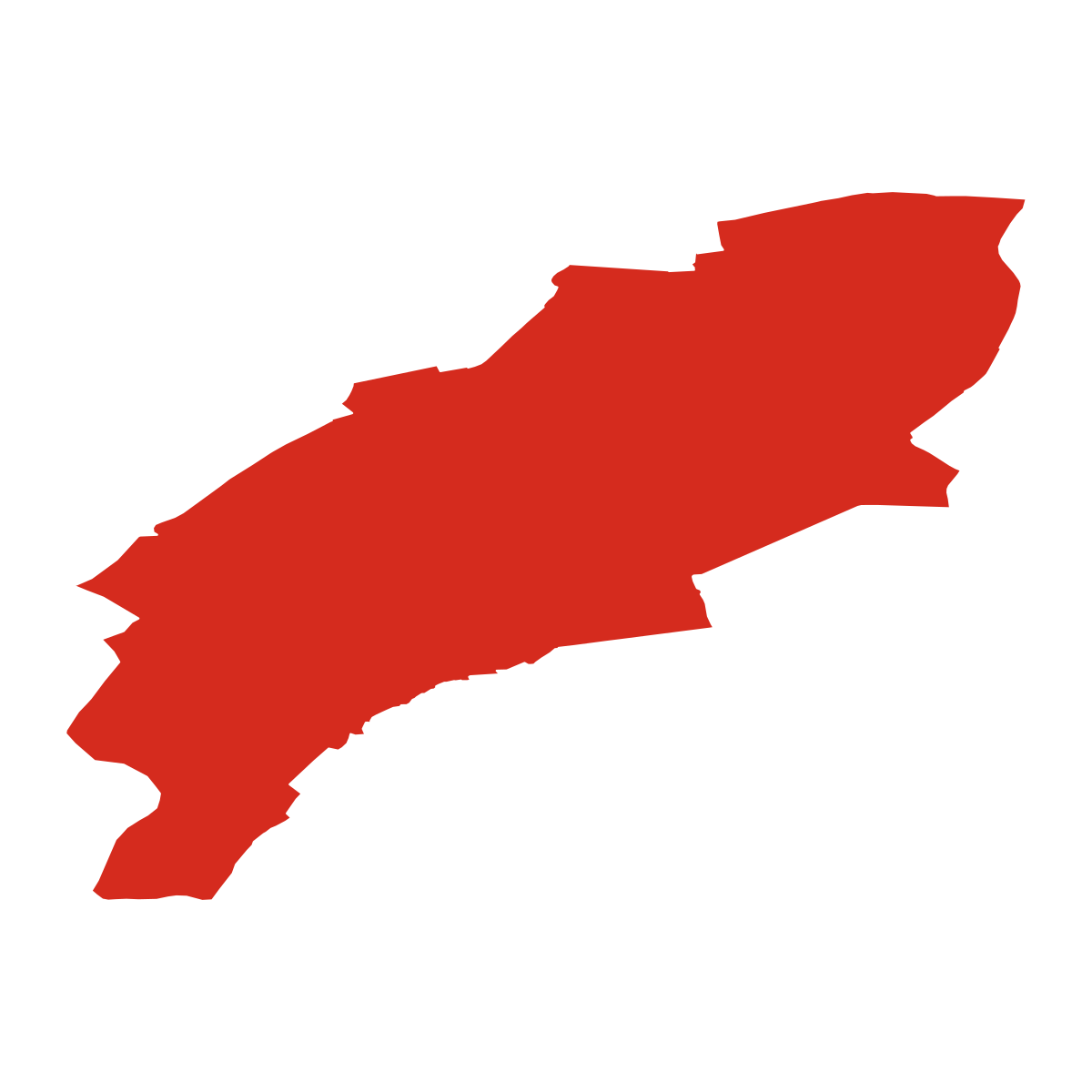 Kvítkovice boundary map