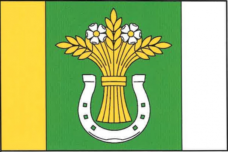 Flag of Kvítkovice, South Bohemian Region