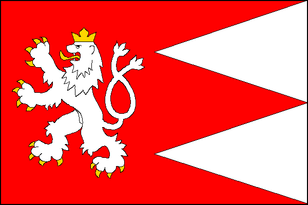 Flag of Kynšperk nad Ohří, Karlovy Vary Region