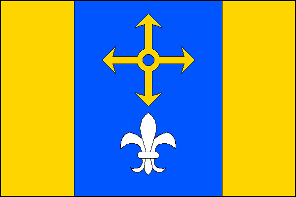 Flag of Laškov, Olomouc Region
