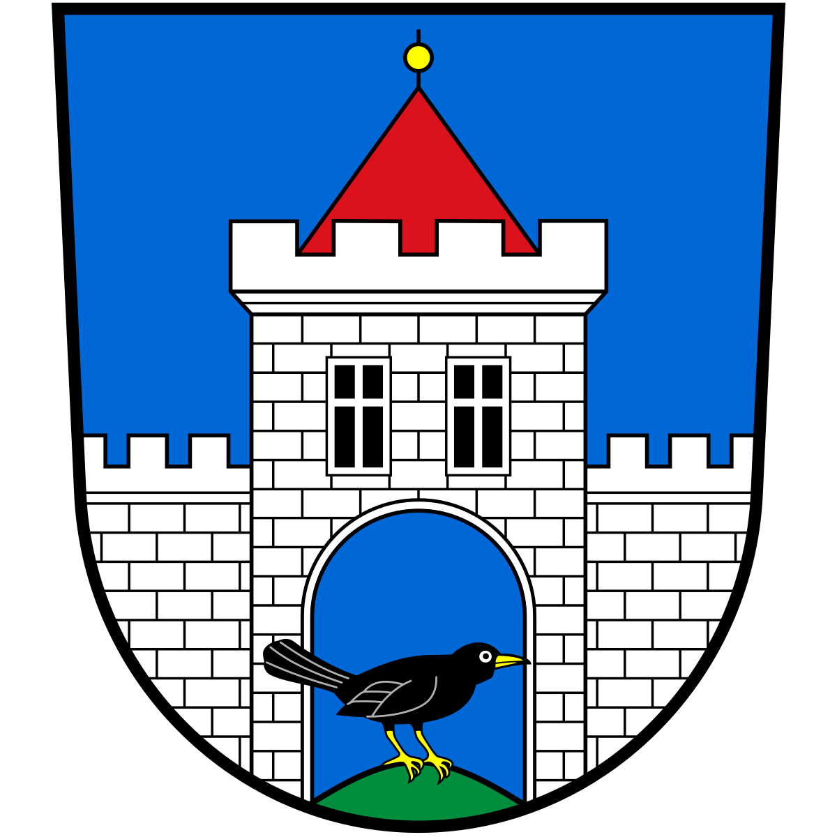 Coat of arms of Lavičky, Central Bohemian Region