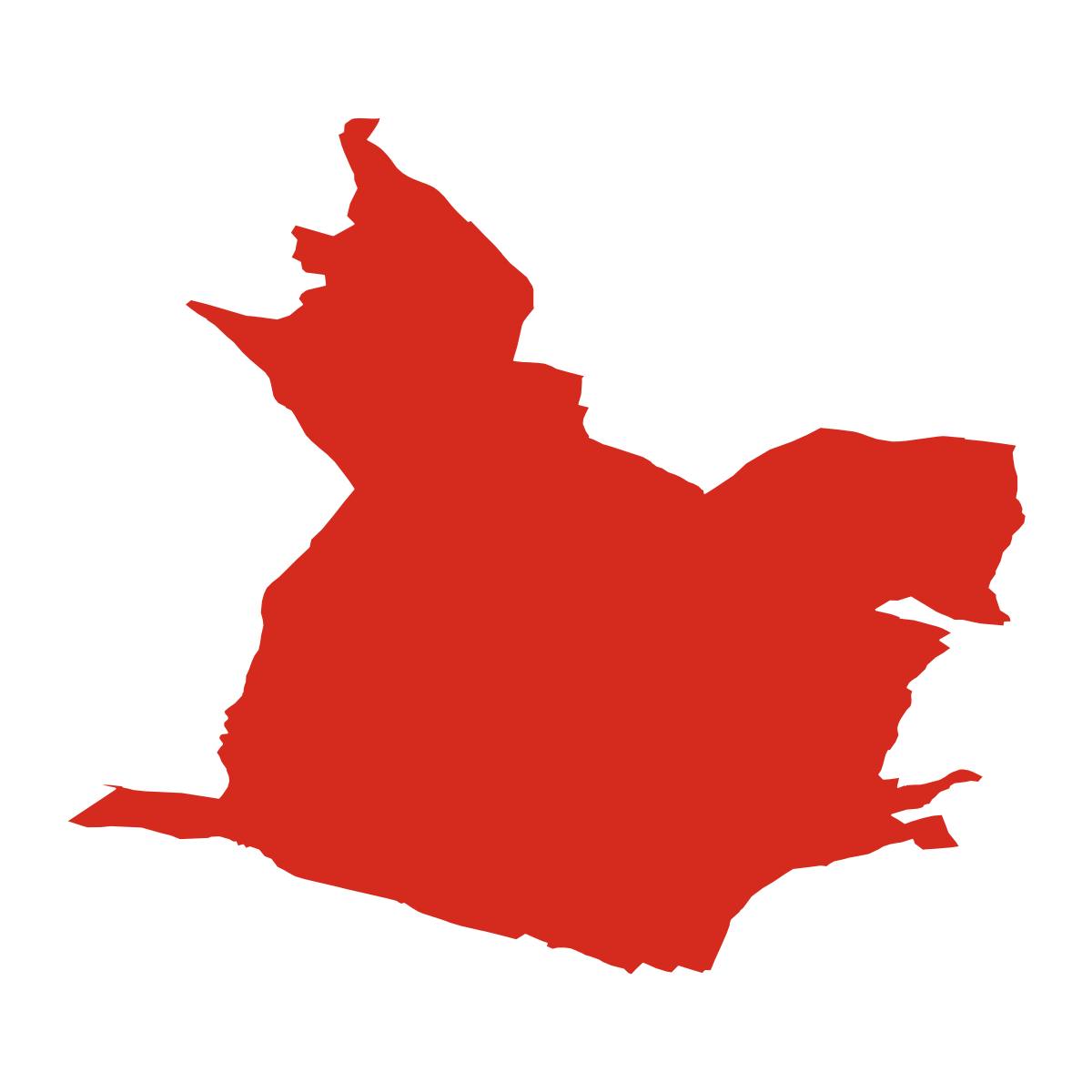 Lavičky boundary map