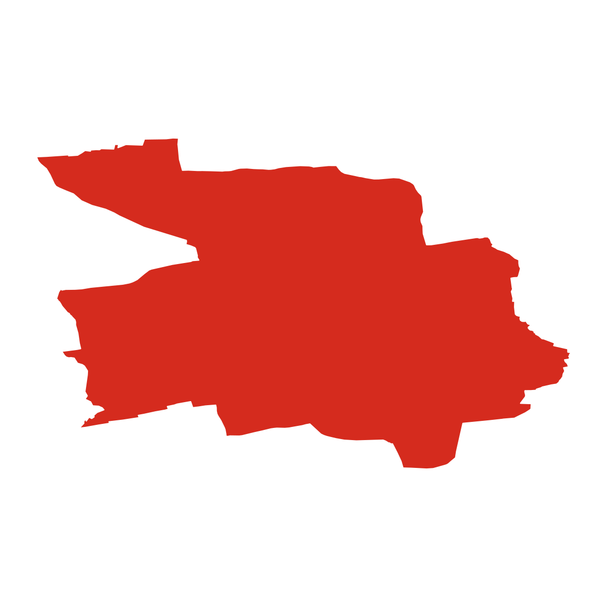 Lážovice boundary map