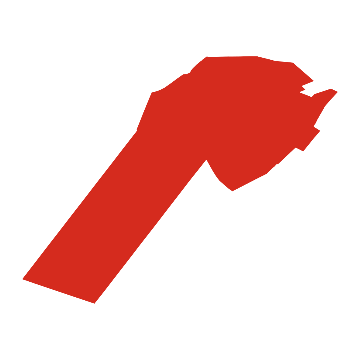 Lechovice boundary map
