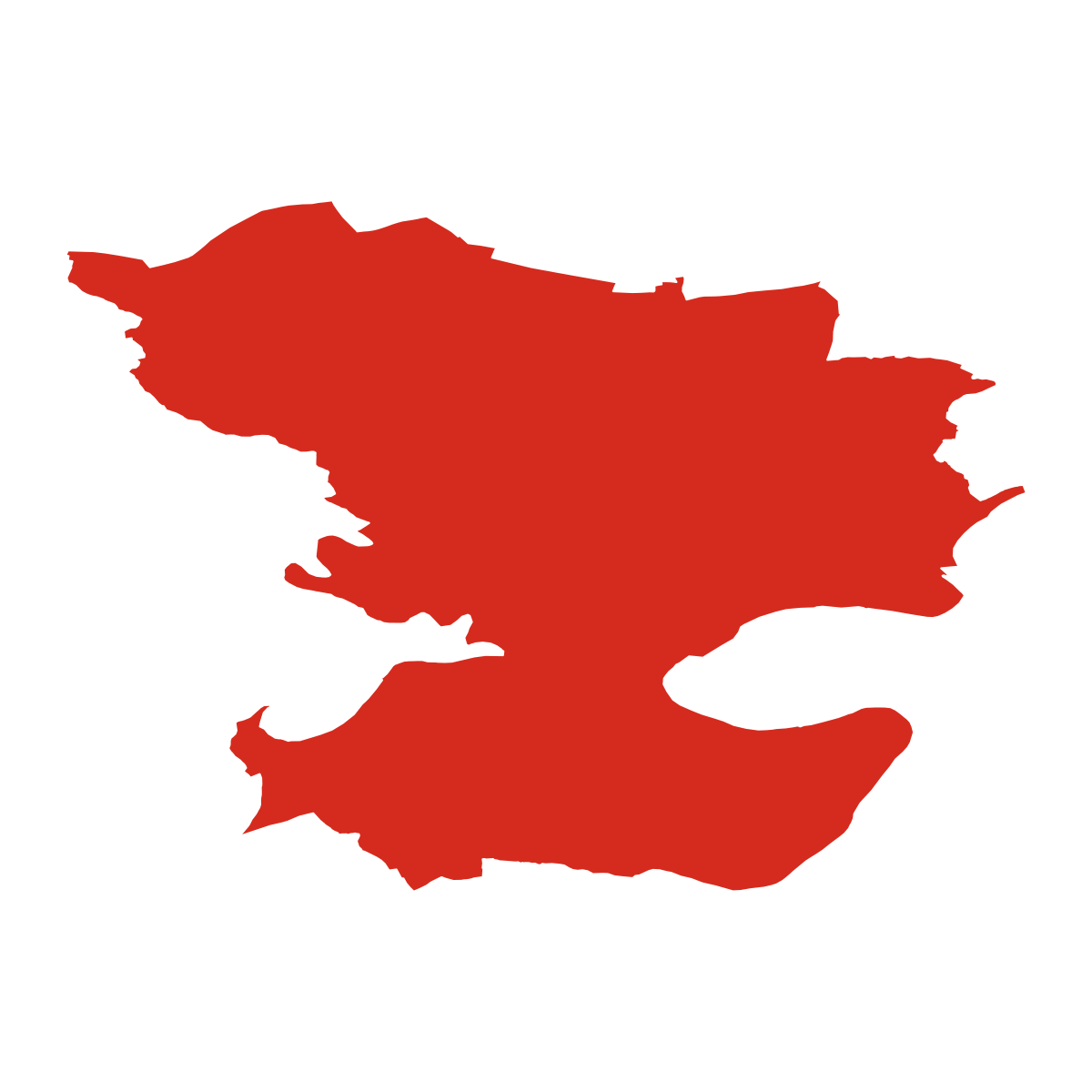 Lednice boundary map