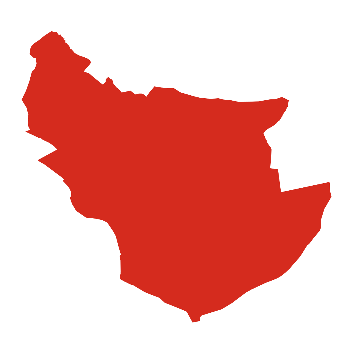Leskovice boundary map