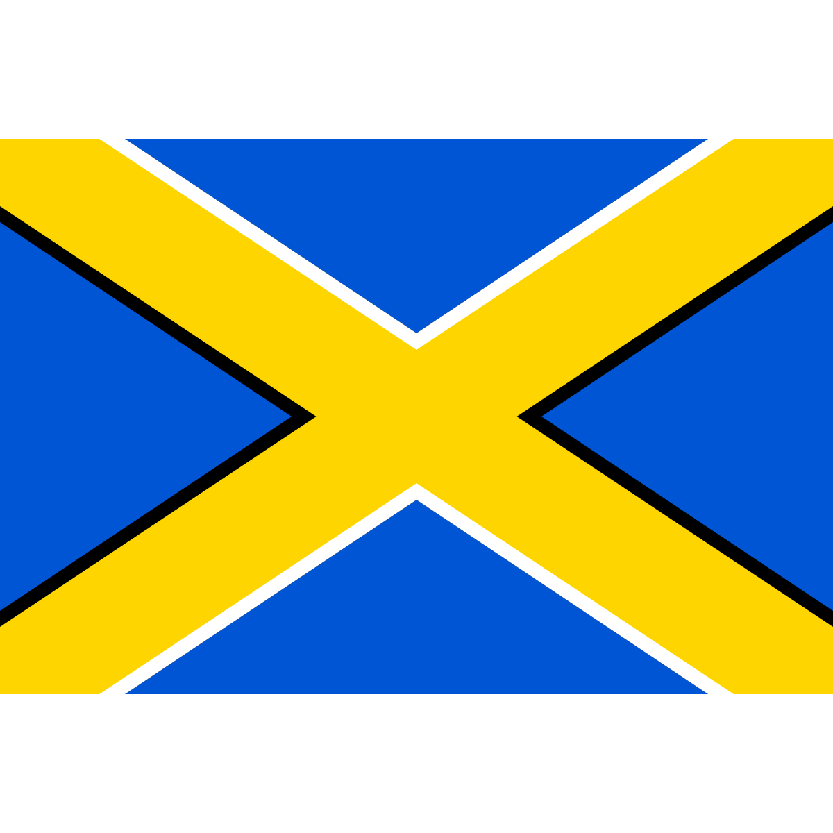 Flag of Lesov, Karlovy Vary Region