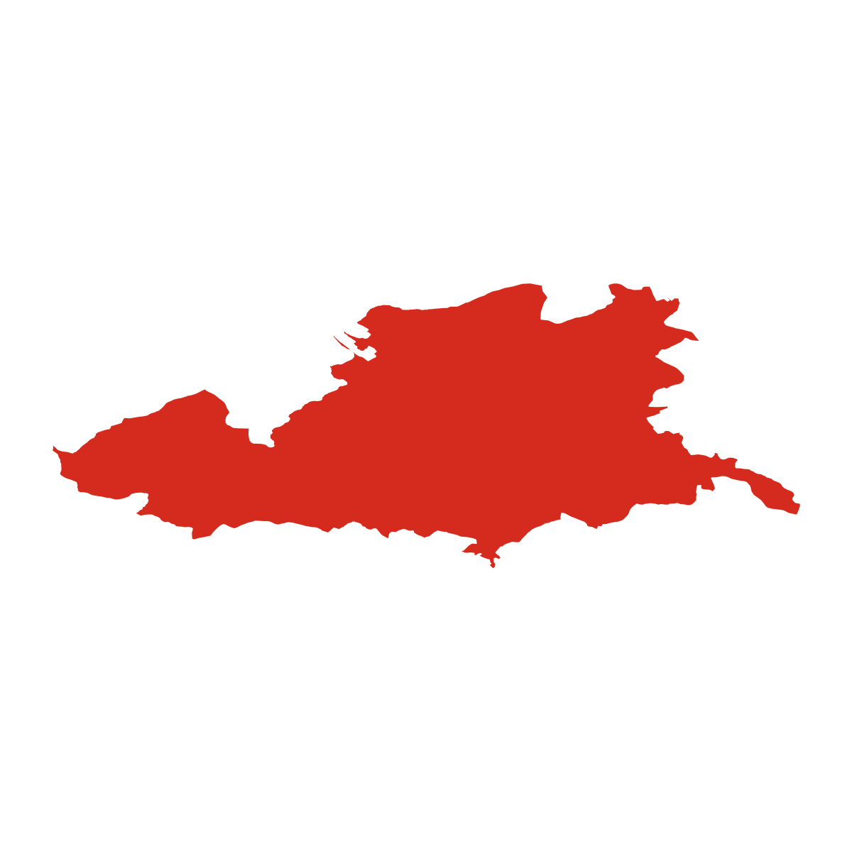 Ležnice boundary map