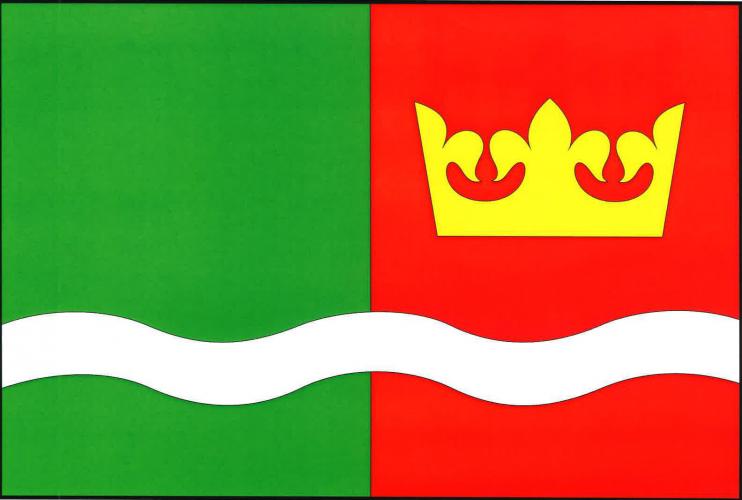 Flag of Lhota u Příbramě, Central Bohemian Region