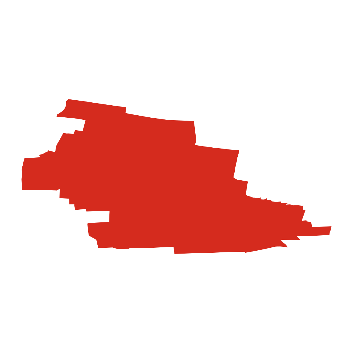 Libědice boundary map