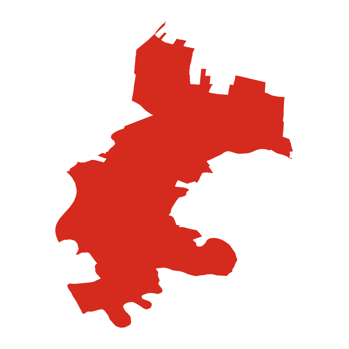Libice nad Cidlinou boundary map