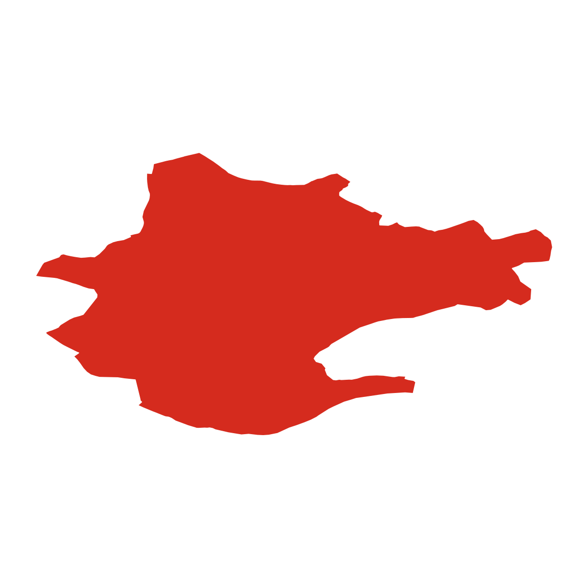 Libiny boundary map