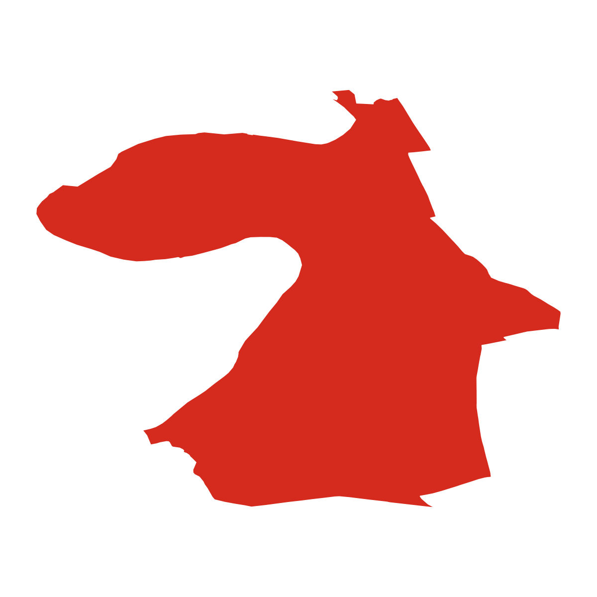 Liblín boundary map