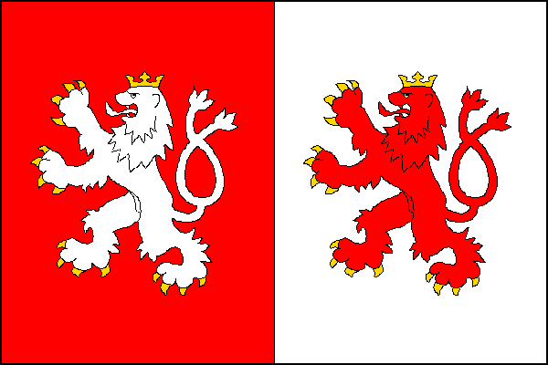 Flag of Libocký Důl, Karlovy Vary Region