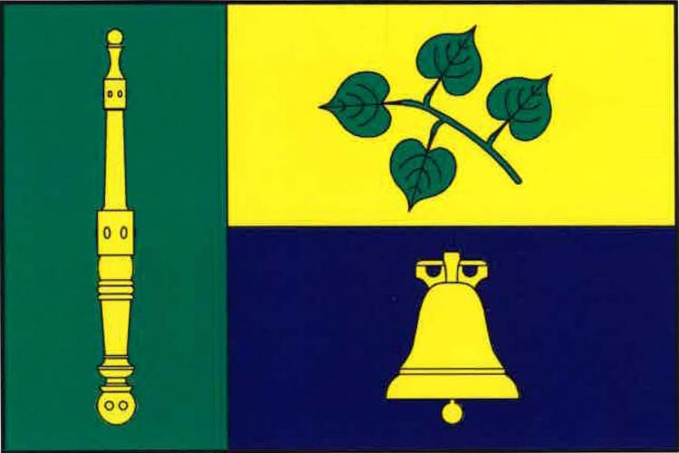 Flag of Liboměřice, Pardubice Region