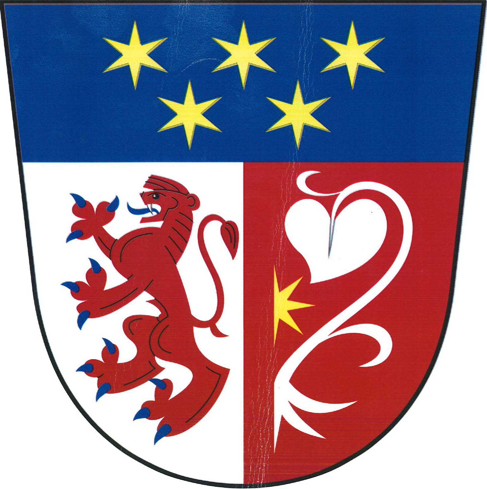 Coat of arms of Libovice, Central Bohemian Region