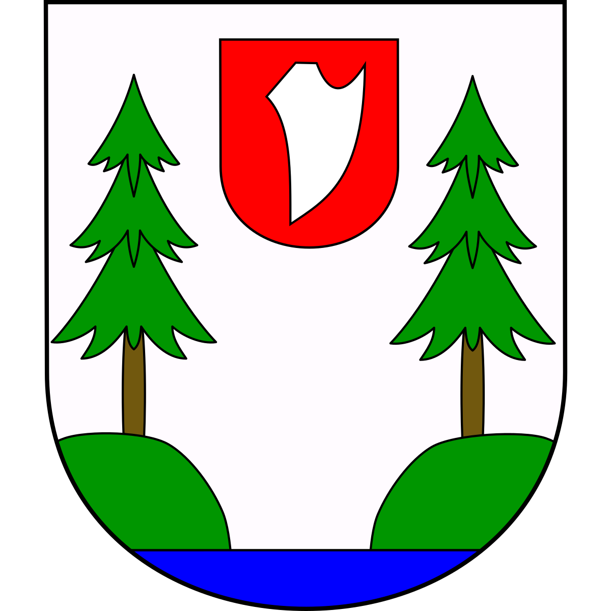 Coat of arms of Lichkov, Pardubice Region