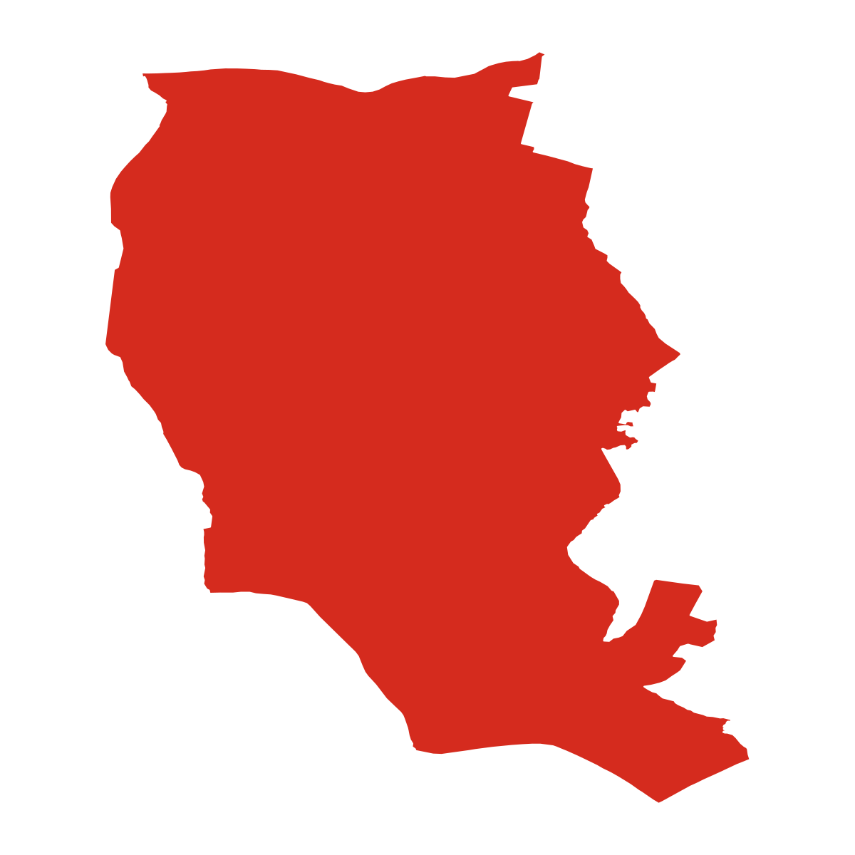 Lípa boundary map