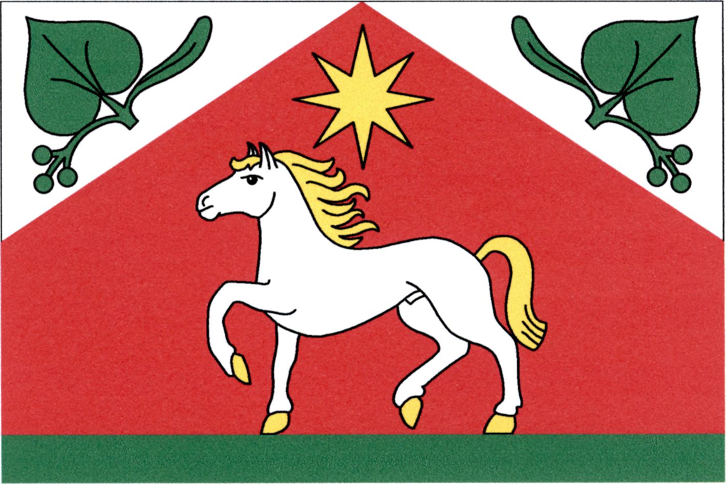 Flag of Lipina, Olomouc Region