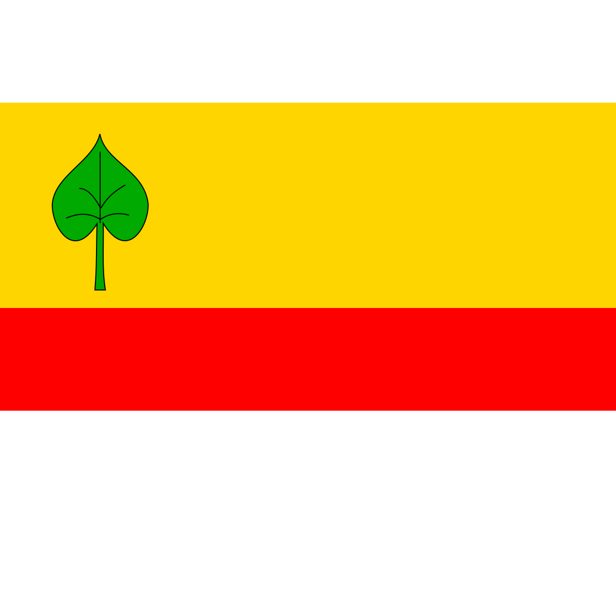 Flag of Lipník, Vysočina Region