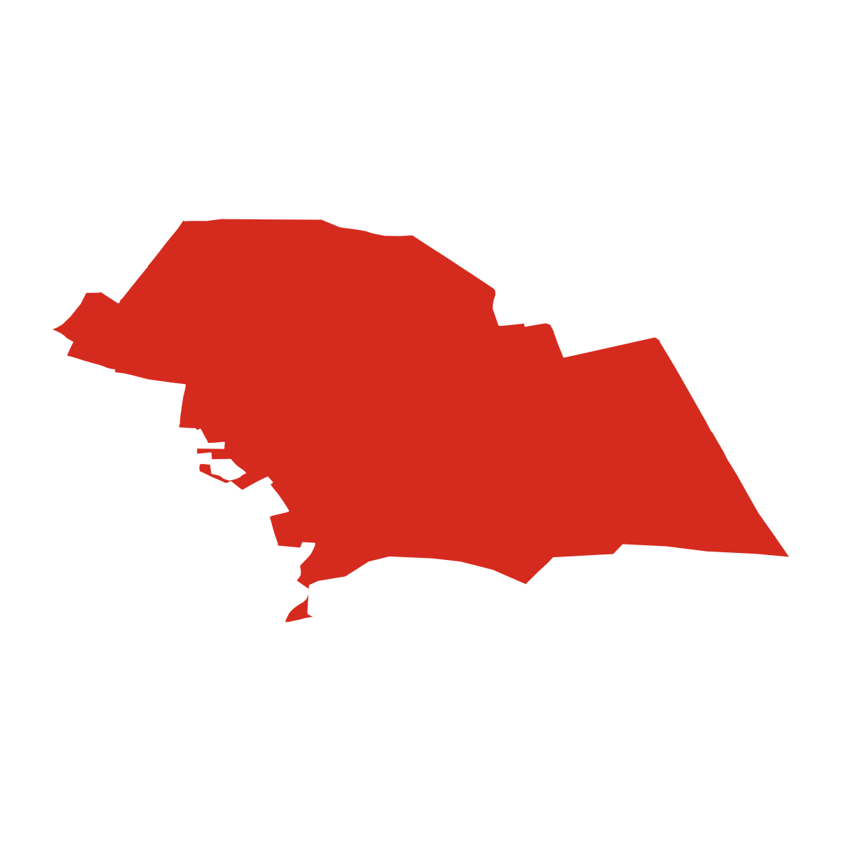 Lišice boundary map