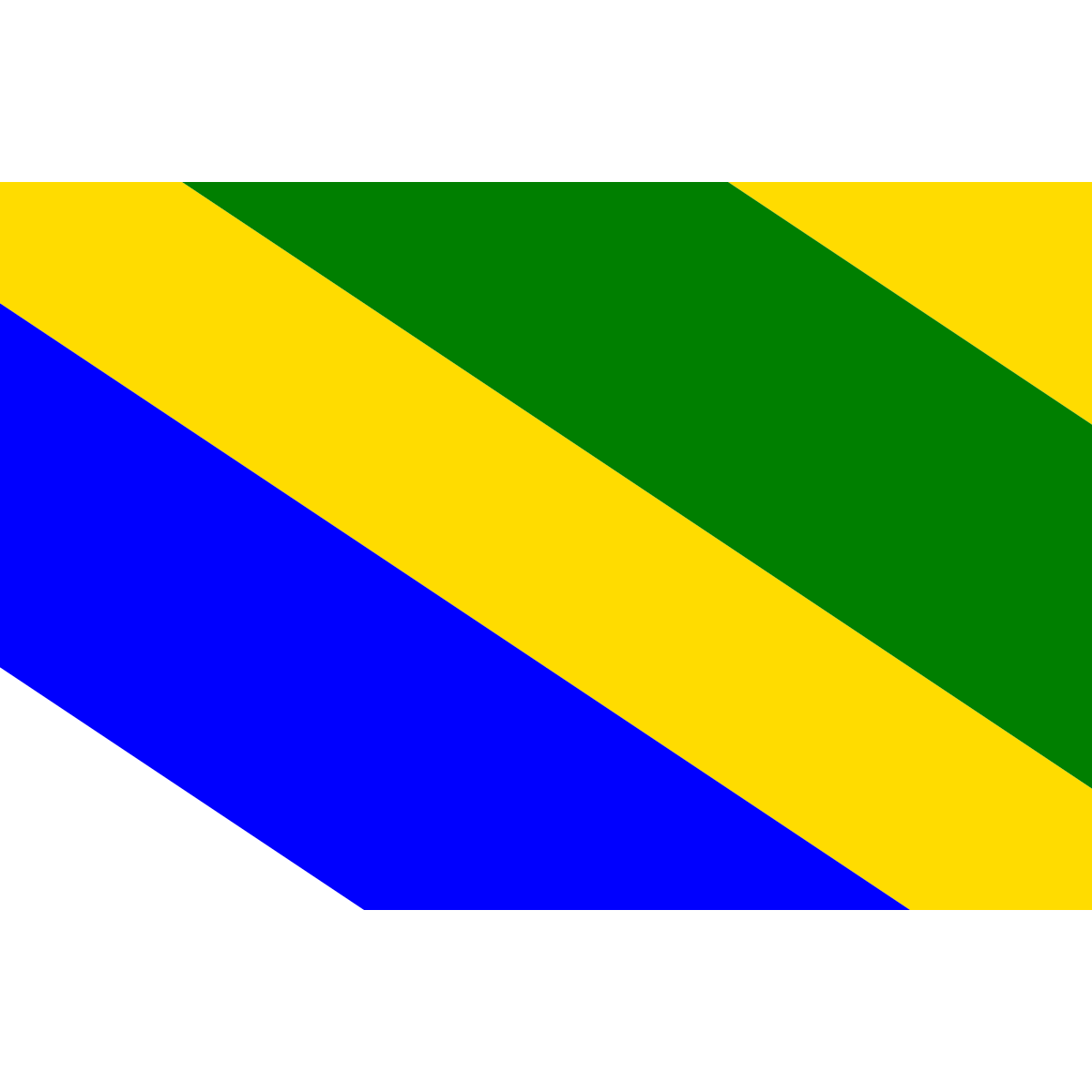 Flag of Líšnice, Central Bohemian Region