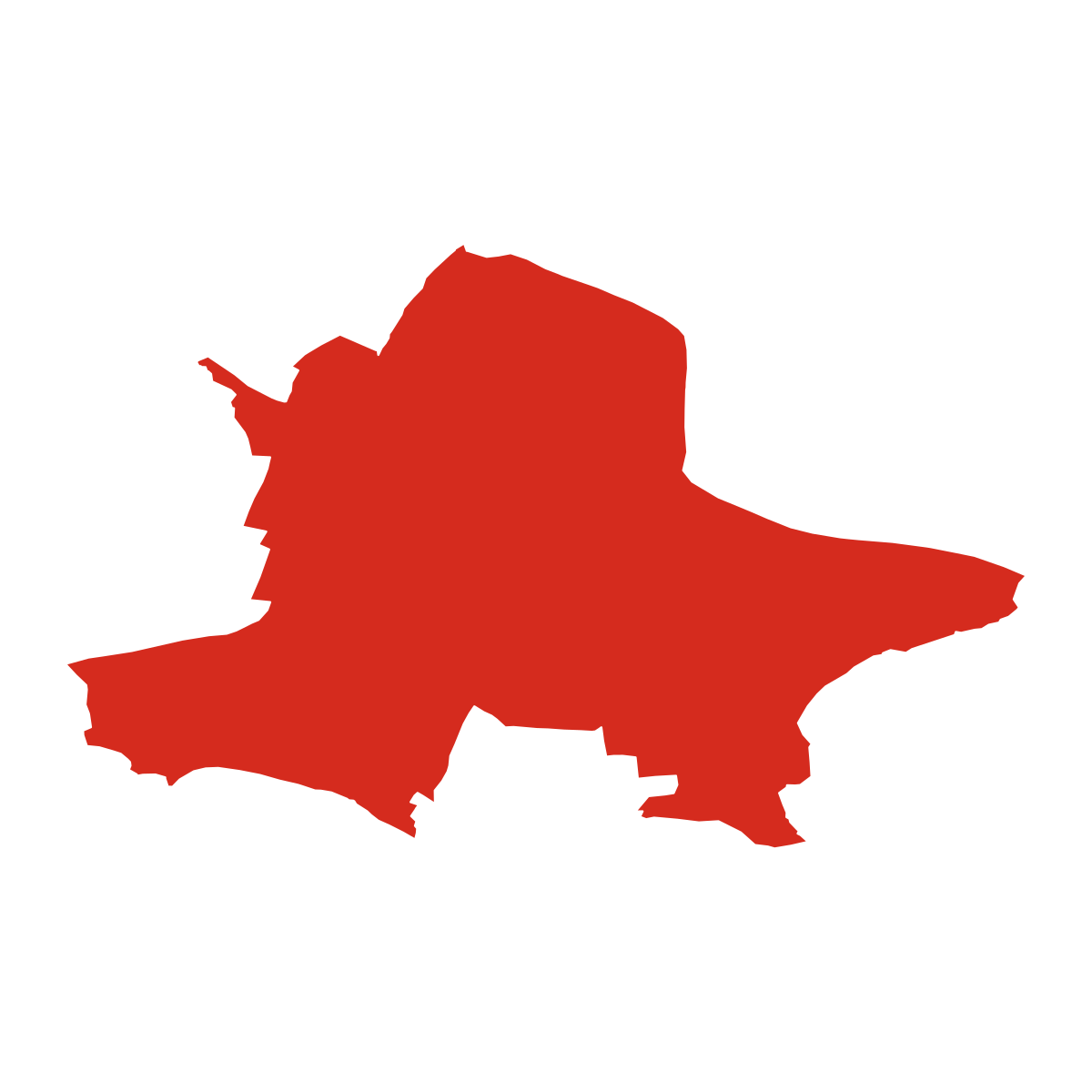 Líšný boundary map