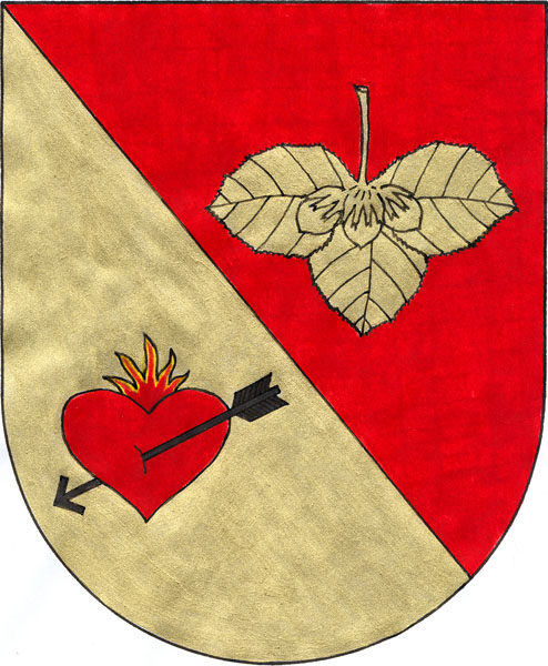Coat of arms of Líšťany, Ústí nad Labem Region