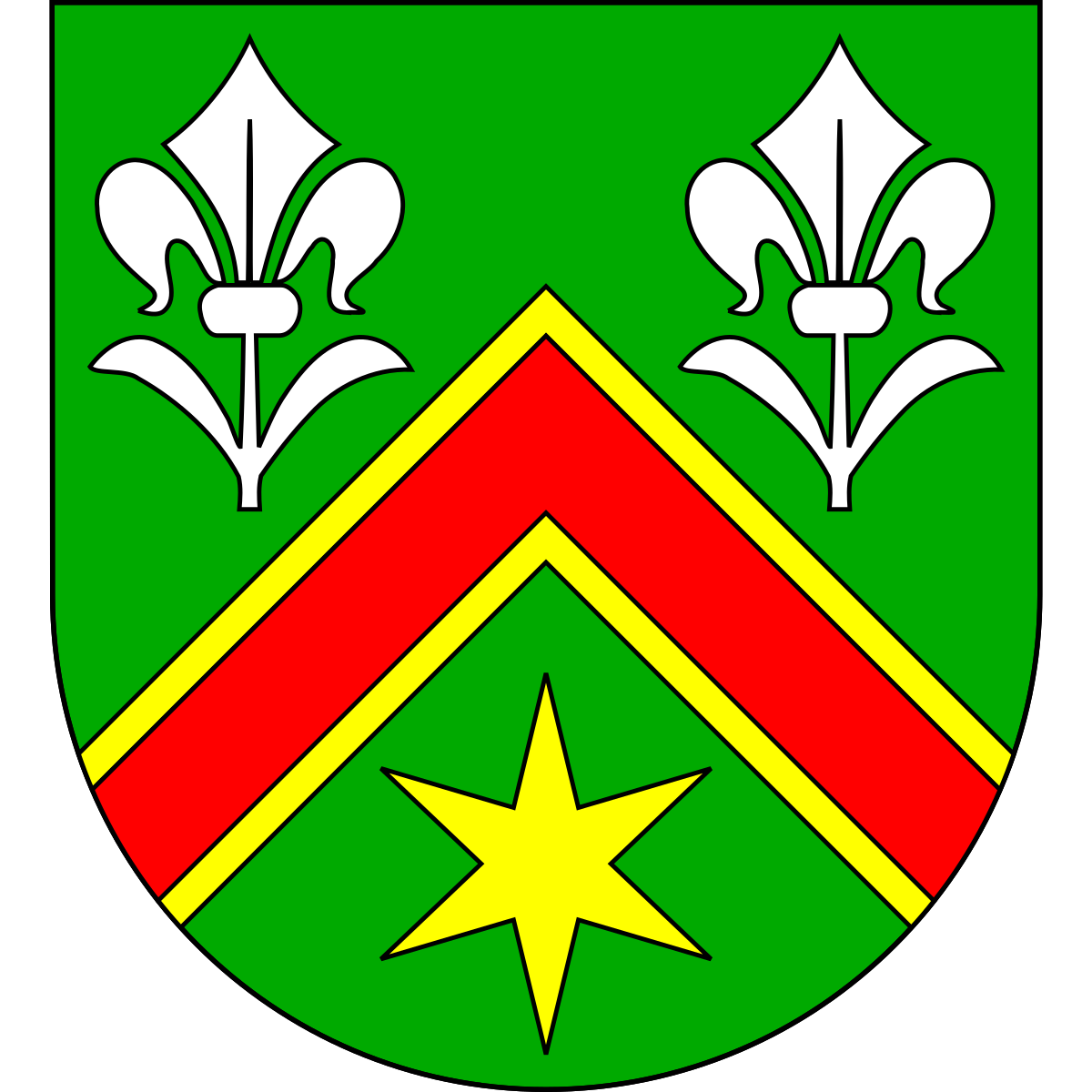 Coat of arms of Loučky, Liberec Region