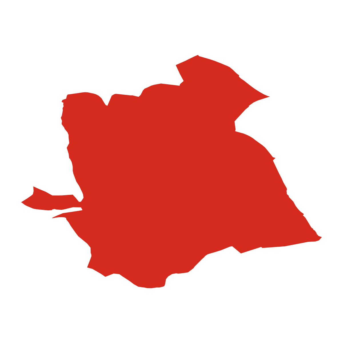 Loučky boundary map