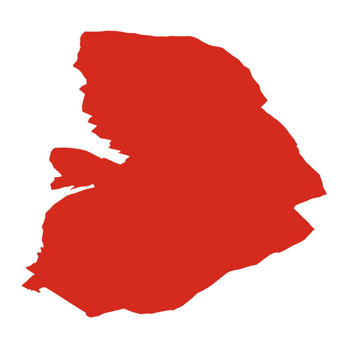 Loučky boundary map