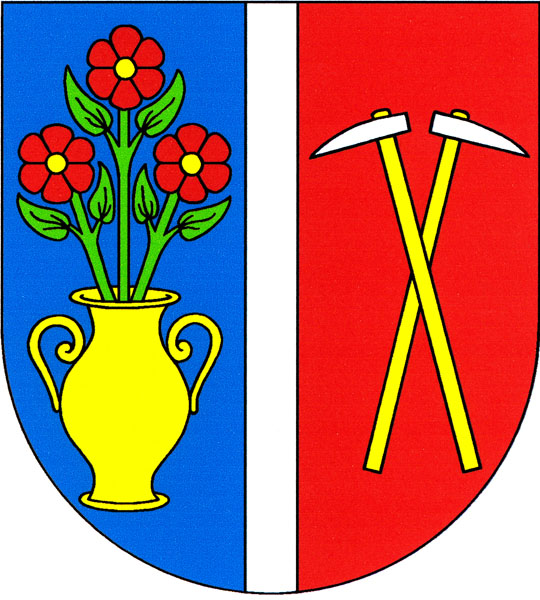 Coat of arms of Lounín, Central Bohemian Region
