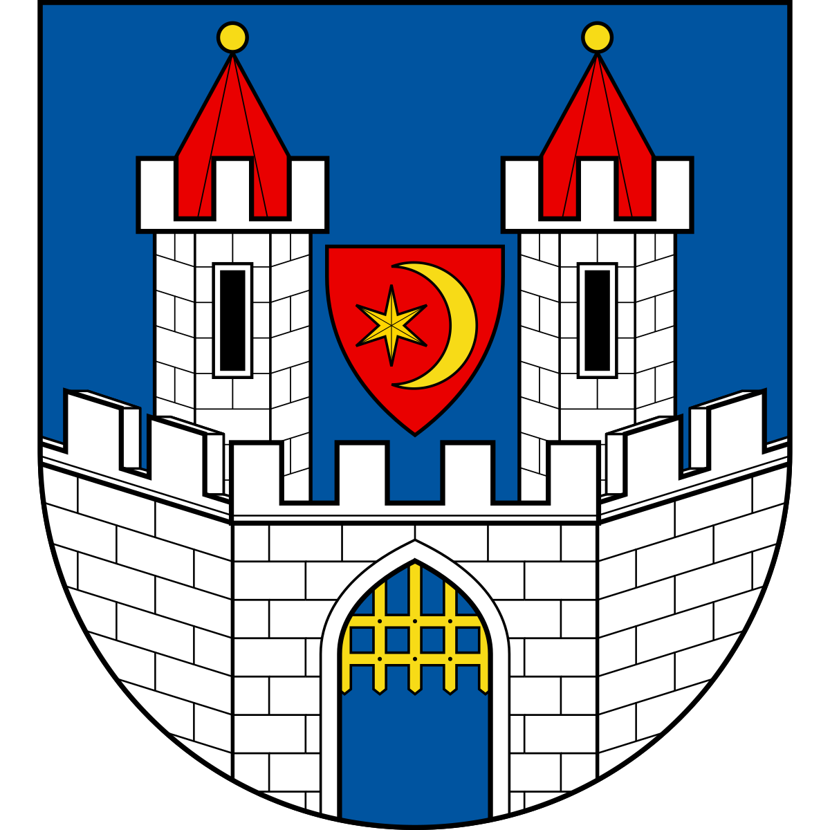 Coat of arms of Louny, Ústí nad Labem Region