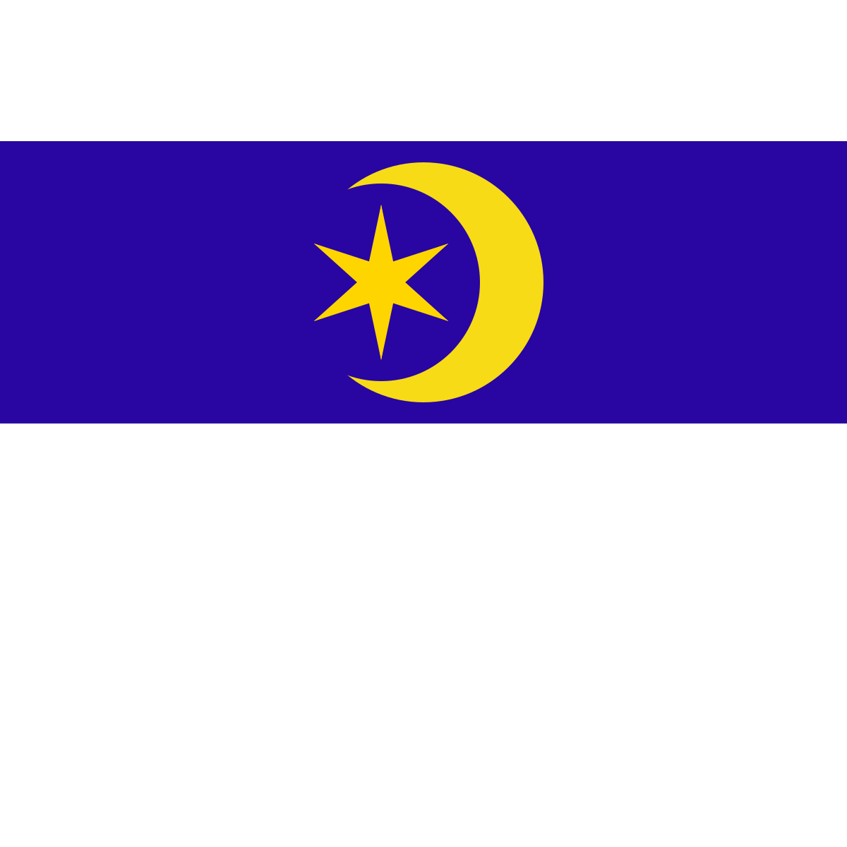 Flag of Louny, Ústí nad Labem Region