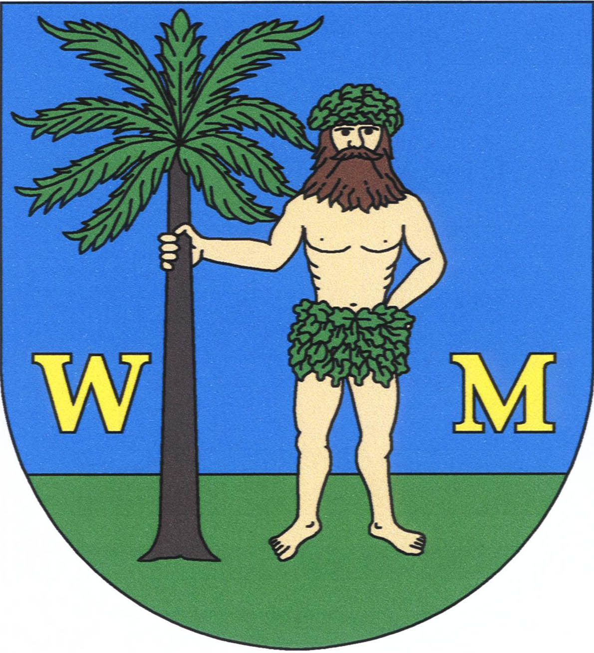 Coat of arms of Lovčice, Central Bohemian Region