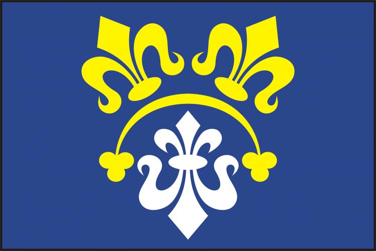 Flag of Lubné, South Moravian Region