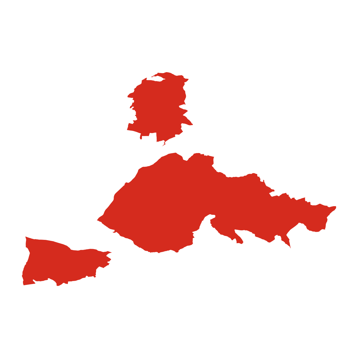 Luhačovice boundary map