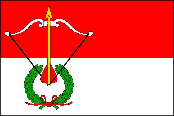 Flag of Lukov, Ústí nad Labem Region