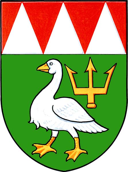 Coat of arms of Lutín, Olomouc Region
