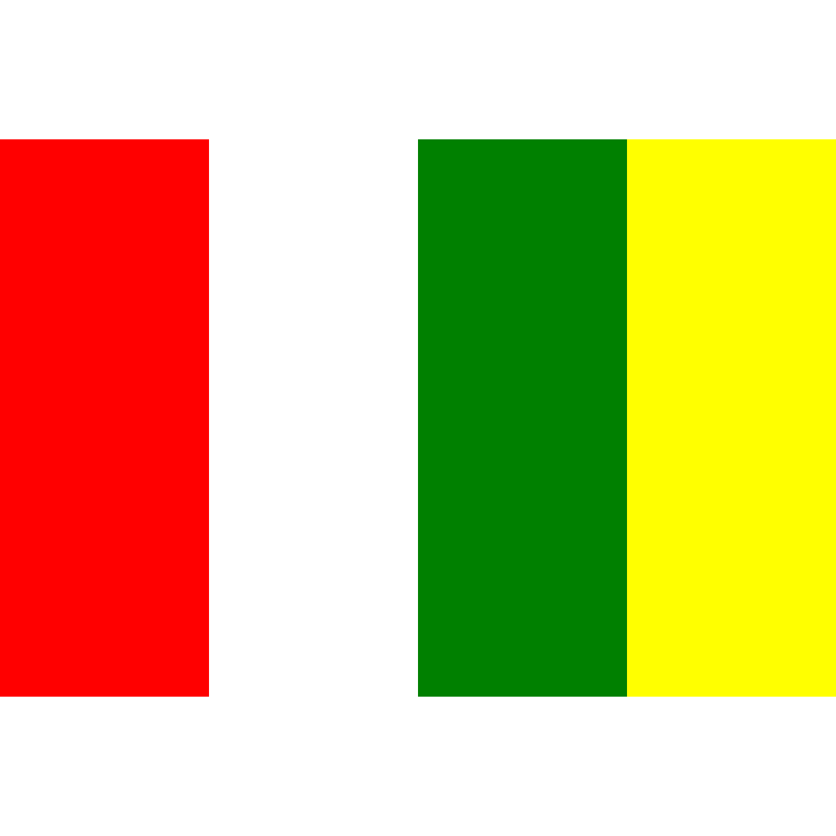Flag of Lutín, Olomouc Region