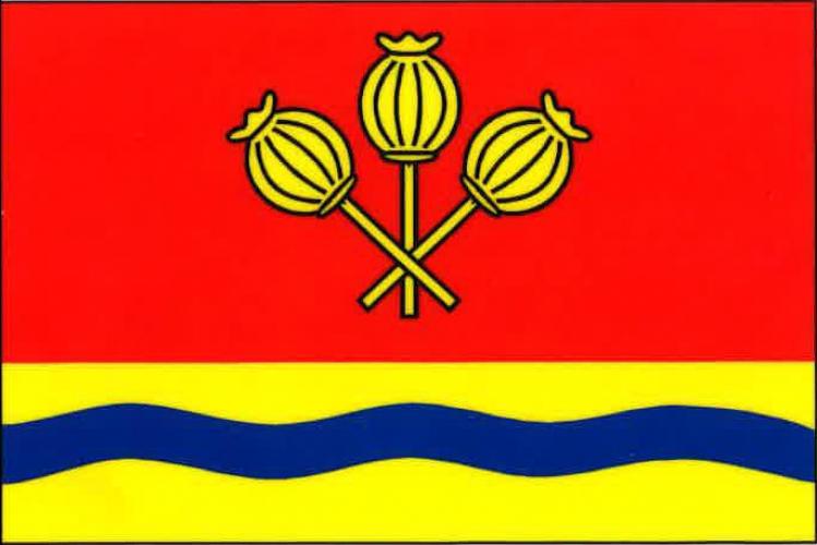 Flag of Makotřasy, Central Bohemian Region
