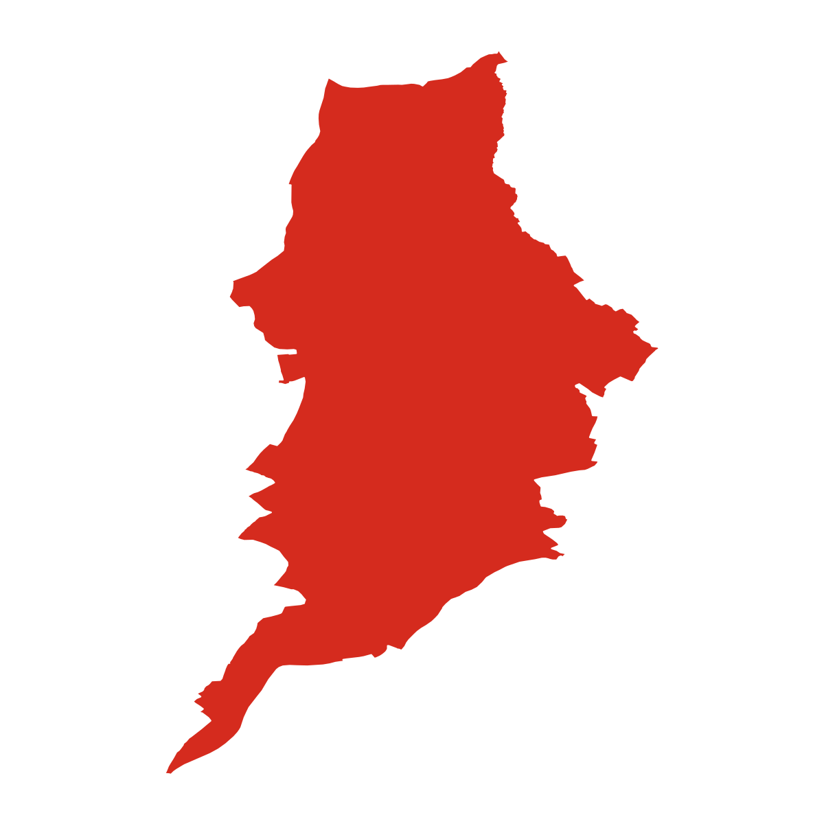 Malá Skála boundary map