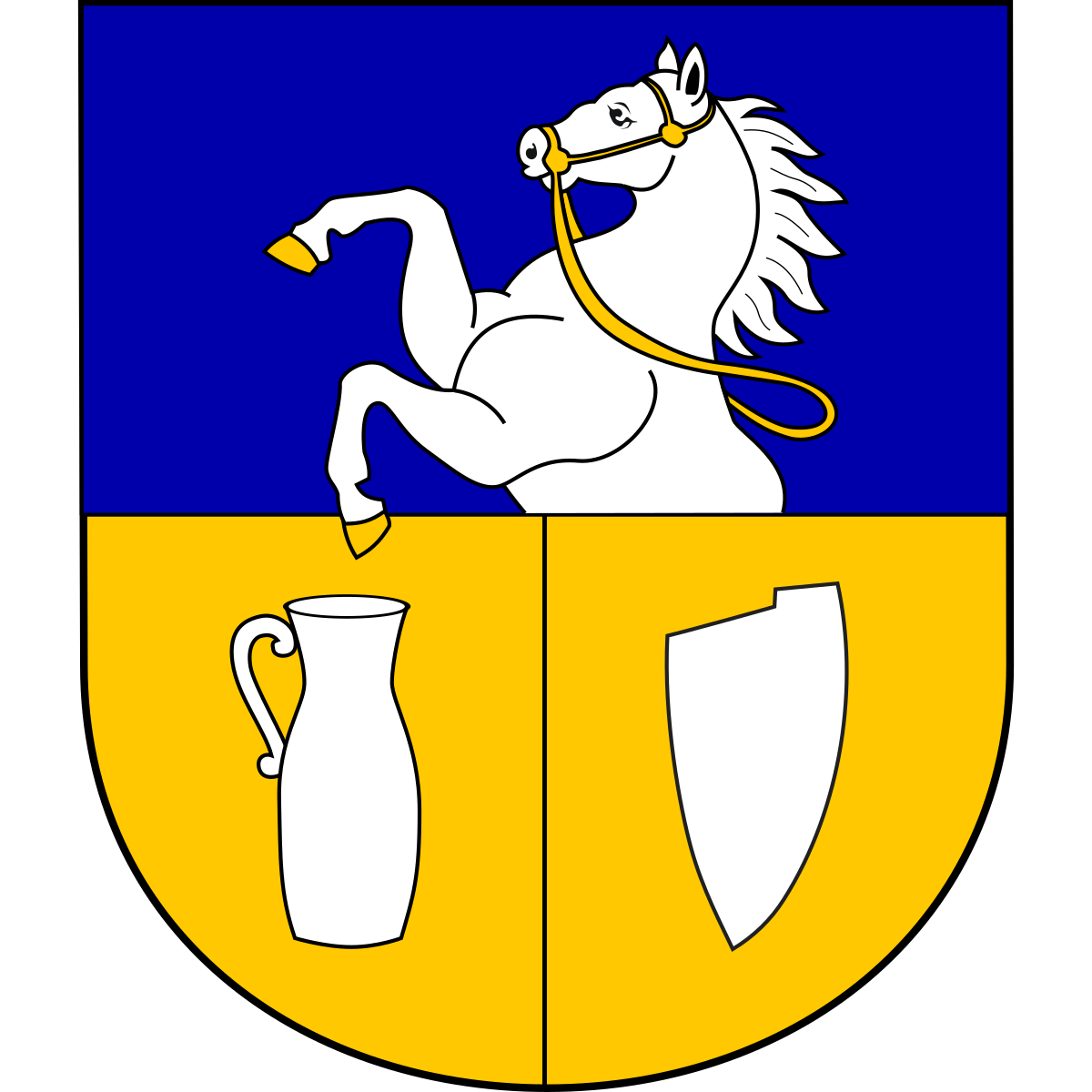 Coat of arms of Malá Skrovnice, Pardubice Region