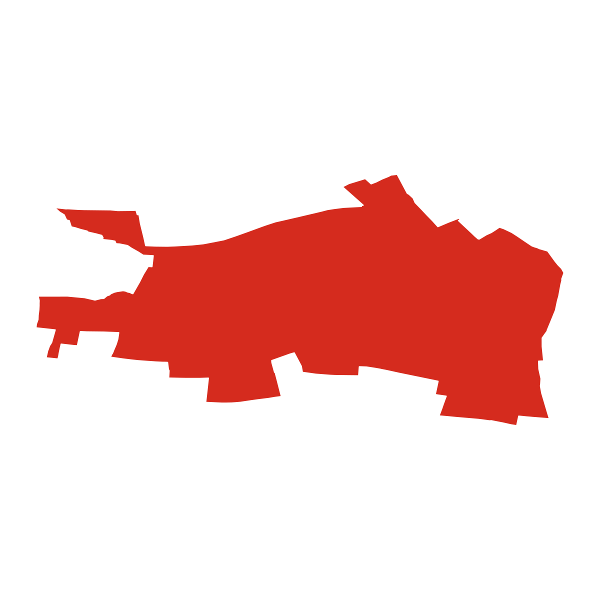 Malé Přítočno boundary map