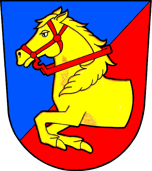 Coat of arms of Malešice, South Bohemian Region