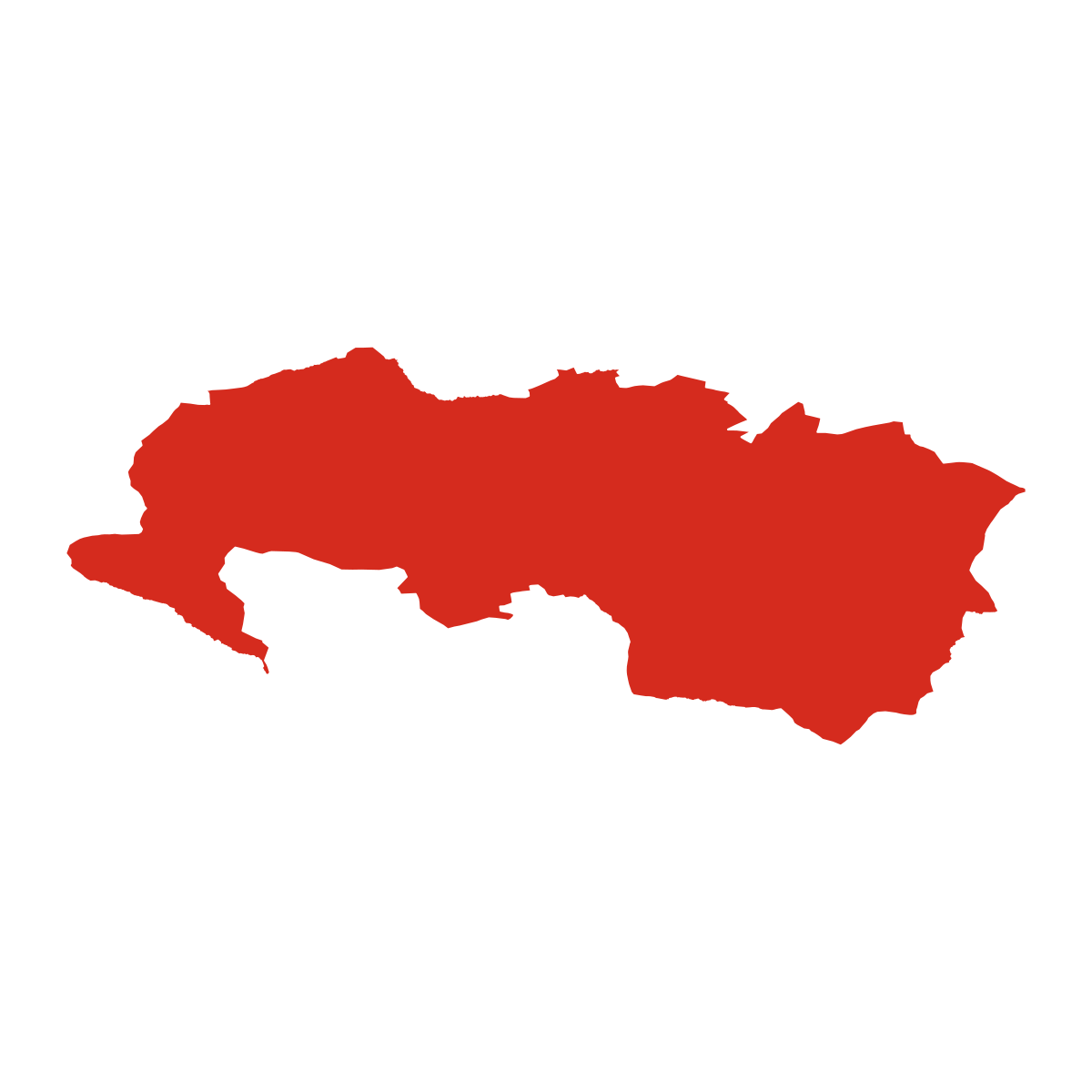 Malešín boundary map