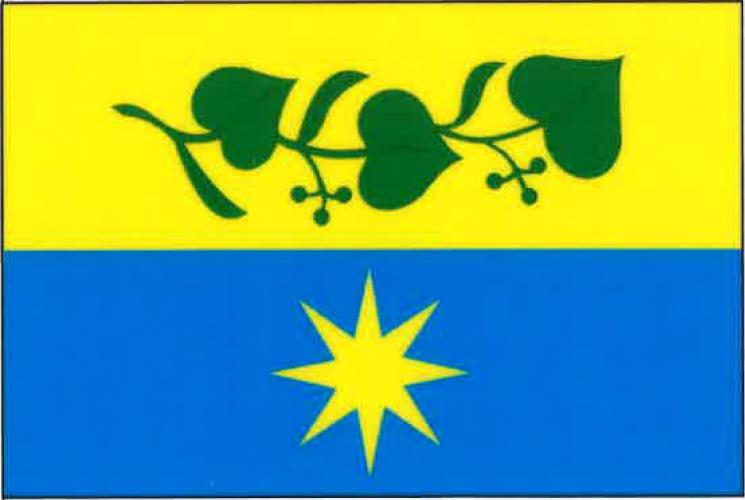 Flag of Malíkovice, Central Bohemian Region
