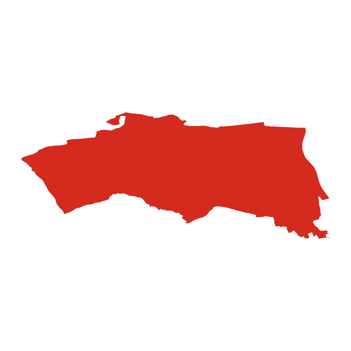 Malšovice boundary map